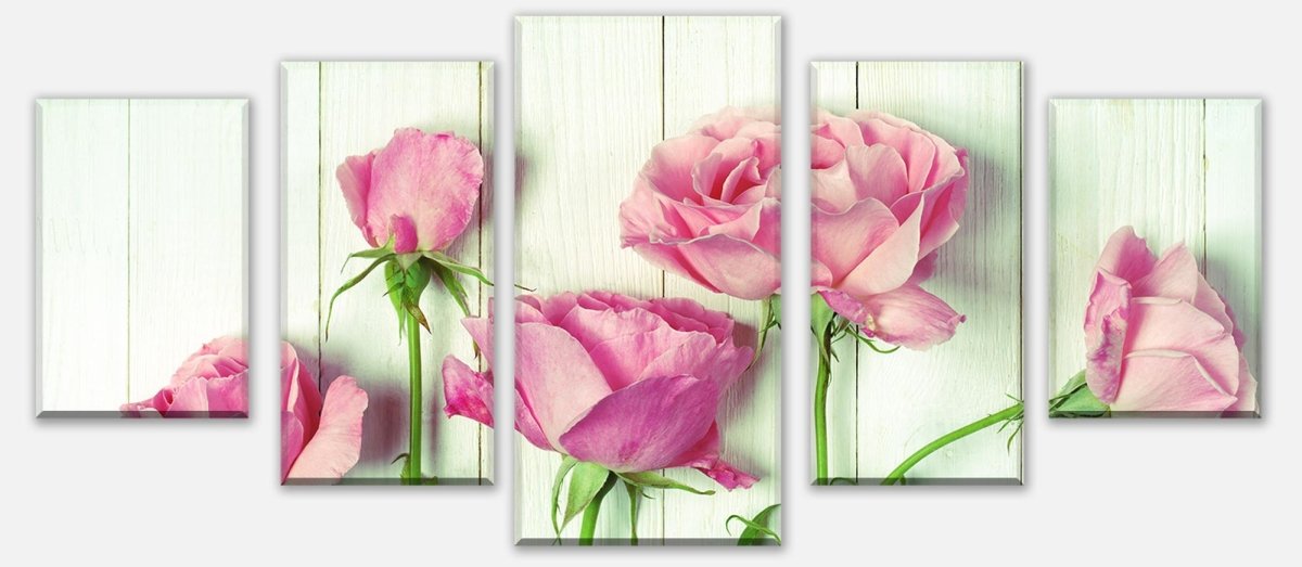 Leinwandbild Mehrteiler Frische Gartenrosen M1021 entdecken - Bild 1 Leinwandbild Mehrteiler Frische Gartenrosen M1021 entdecken - Bild 1