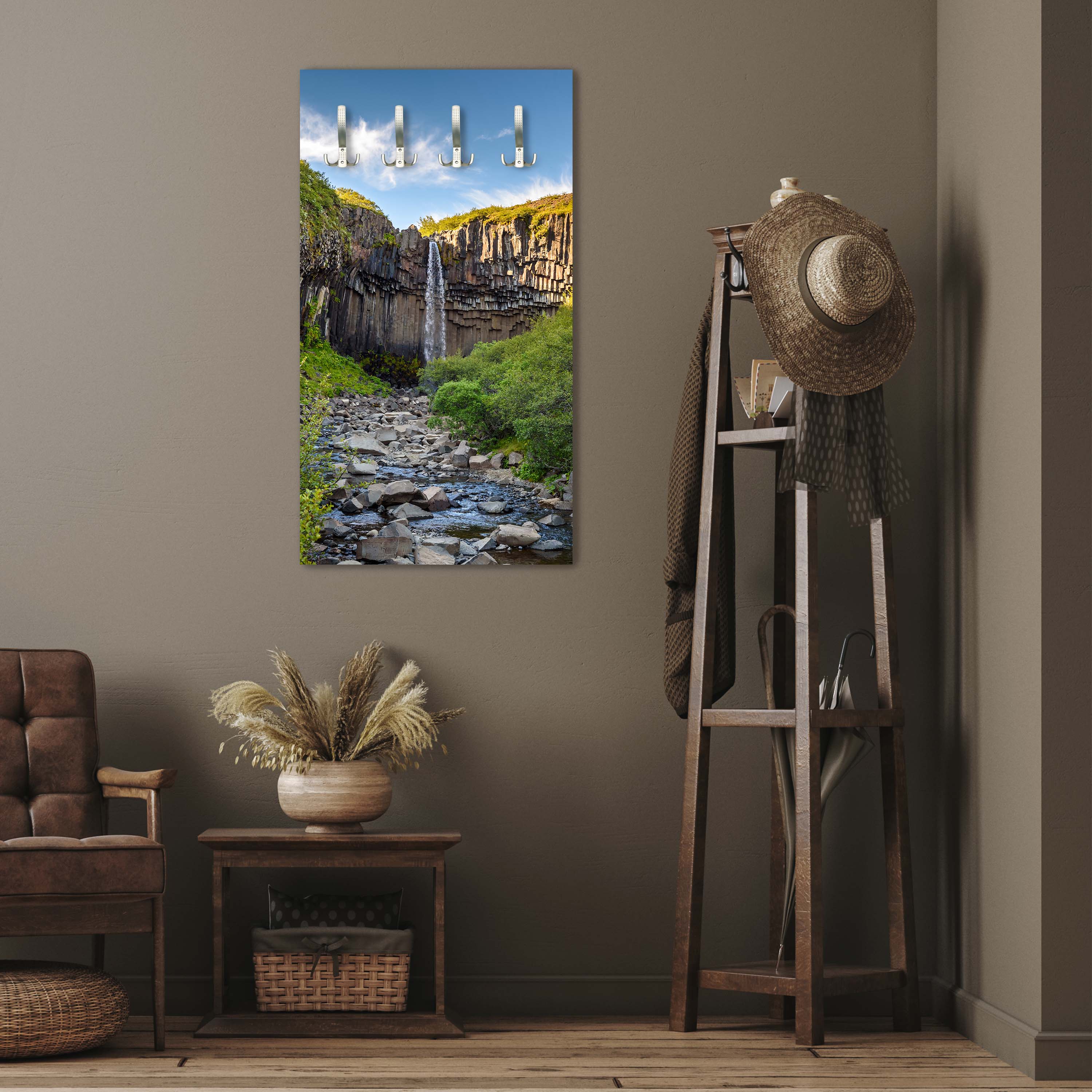 Garderobe Basaltsäulenwasserfall Svartifoss, Island M1041 entdecken - Bild 5 Garderobe Basaltsäulenwasserfall Svartifoss, Island M1041 entdecken - Bild 5