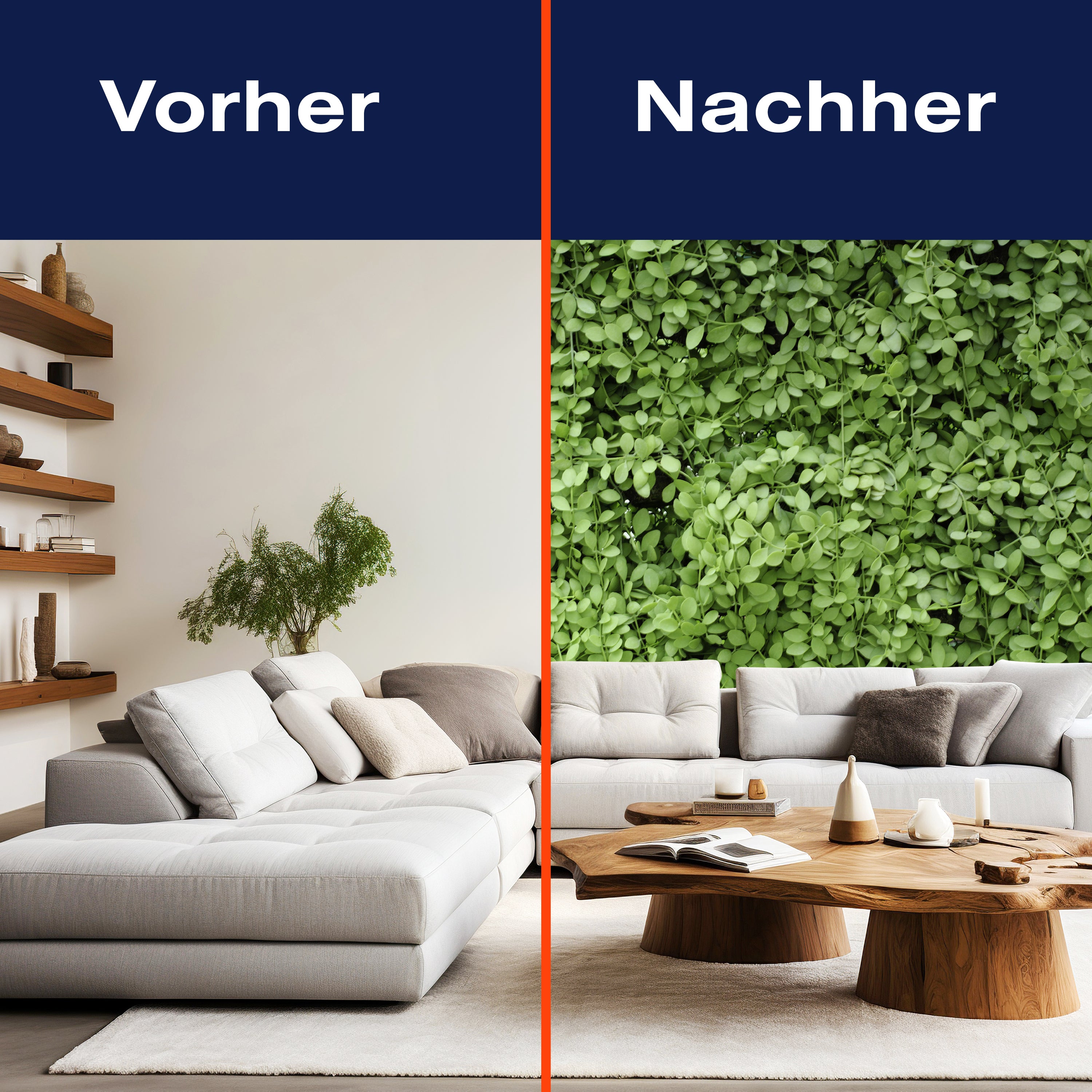 Fototapete Grüne Blätter Wand M1045 - Bild 9 Fototapete Grüne Blätter Wand M1045 - Bild 9