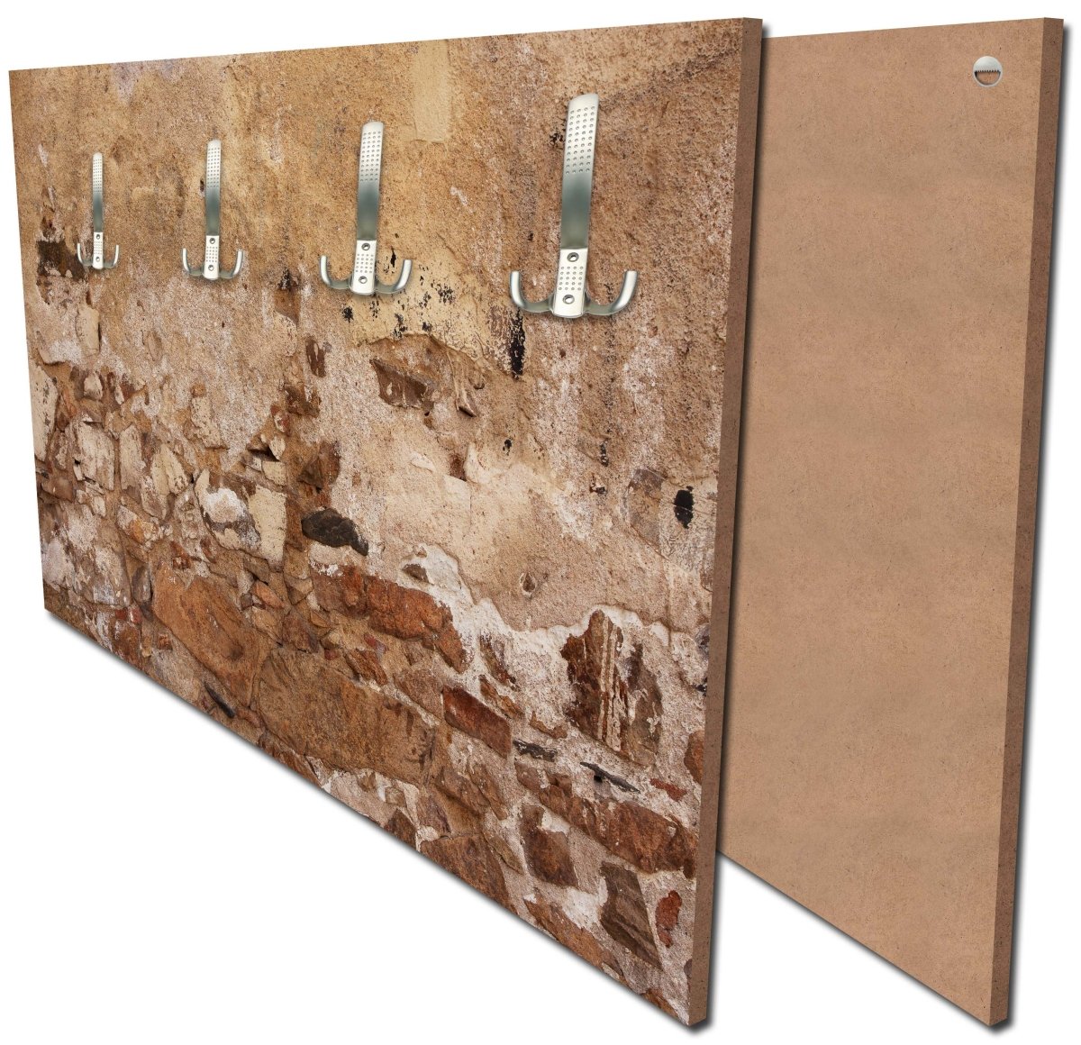 Garderobe Alte Mauer, gebaut aus Stein und Stuck M1051