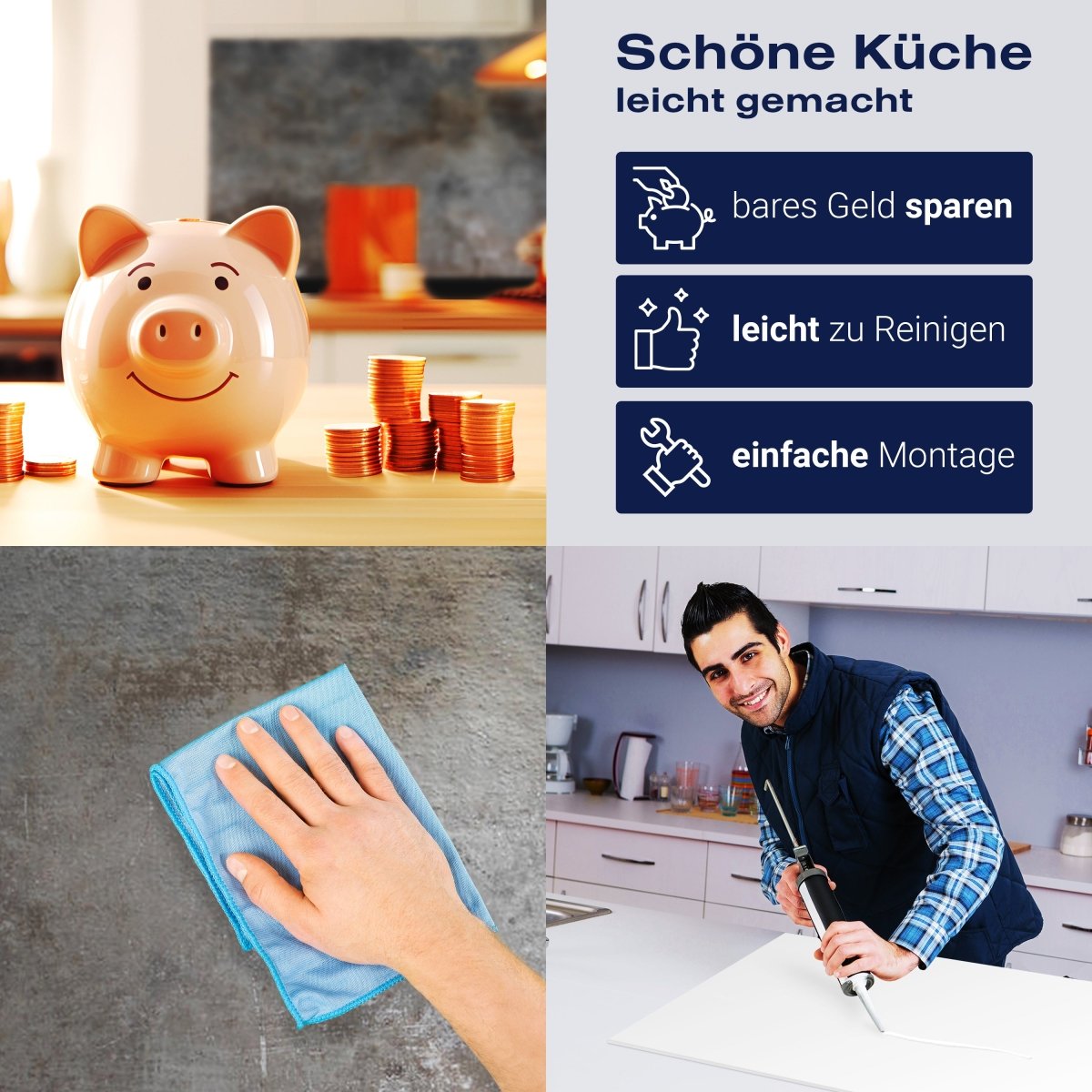 Küchenrückwand Rustikal Beton Wand Grunge M1068 entdecken - Bild 7 Küchenrückwand Rustikal Beton Wand Grunge M1068 entdecken - Bild 7