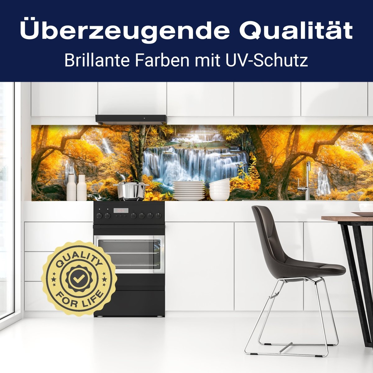 Küchenrückwand Wasserfälle Bäum Herbst Gold M1082 entdecken - Bild 2 Küchenrückwand Wasserfälle Bäum Herbst Gold M1082 entdecken - Bild 2
