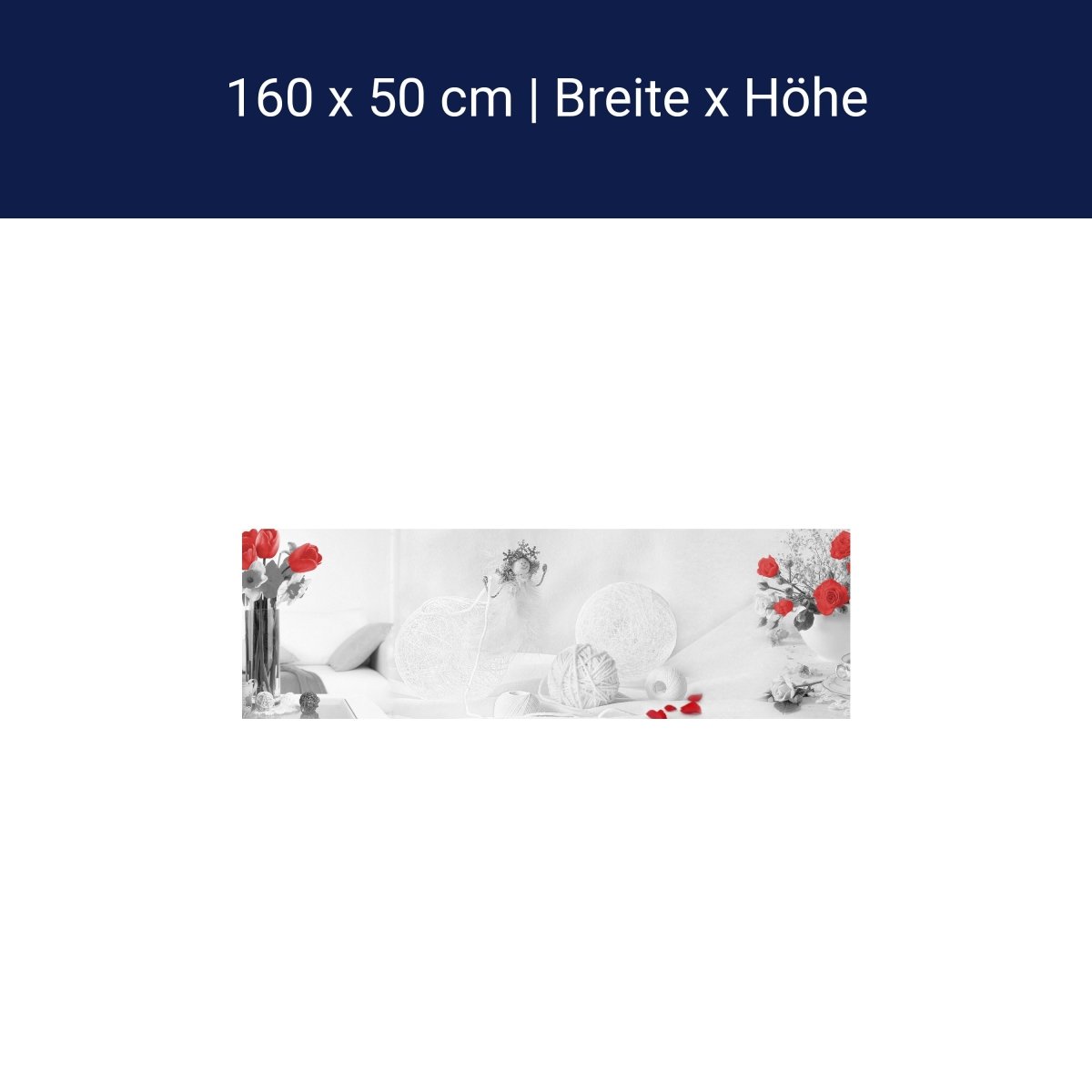 Küchenrückwand Weiß Rot Engel Wolle Rosen Porzellan M1114 Küchenrückwand Weiß Rot Engel Wolle Rosen Porzellan M1114