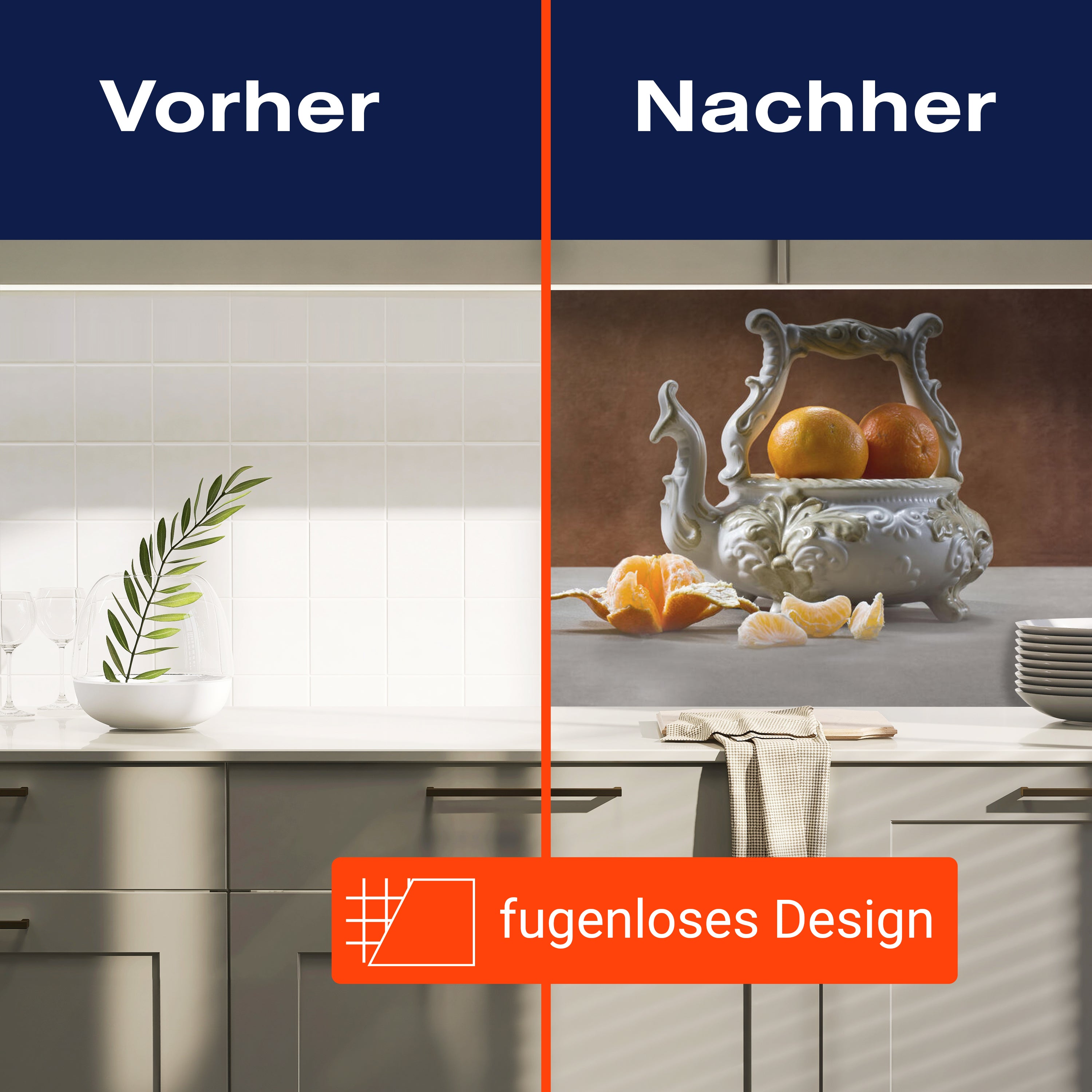 Küchenrückwand Mandarine Porzellan Schale Obst Rosen M1163 entdecken - Bild 9 Küchenrückwand Mandarine Porzellan Schale Obst Rosen M1163 entdecken - Bild 9