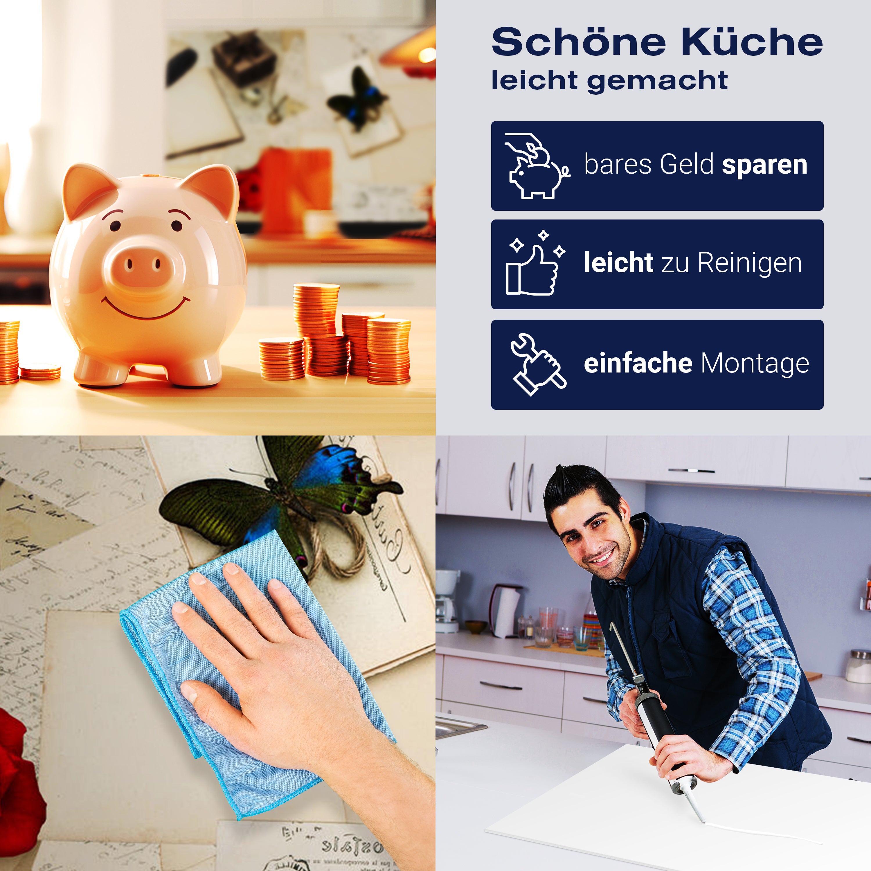 Küchenrückwand Rosen Briefe Postkarten Feder M1165 entdecken - Bild 7 Küchenrückwand Rosen Briefe Postkarten Feder M1165 entdecken - Bild 7