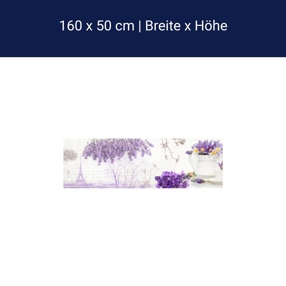 Küchenrückwand Flieder Lila Tassen Kaffee Kaffeebohnen M1172 Küchenrückwand Flieder Lila Tassen Kaffee Kaffeebohnen M1172