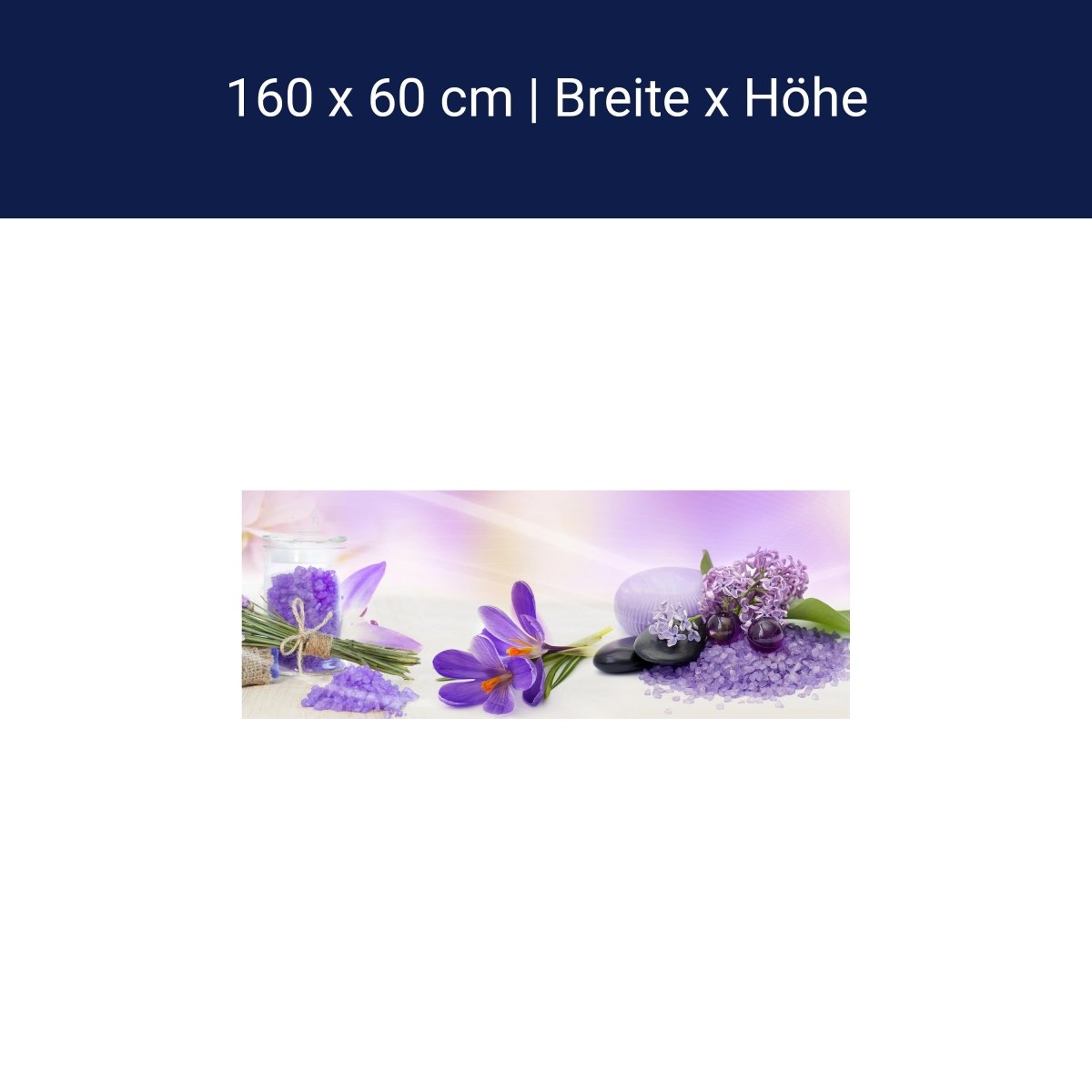 Küchenrückwand Lila Steine Glas Flieder Krokusse Flow M1177 Küchenrückwand Lila Steine Glas Flieder Krokusse Flow M1177