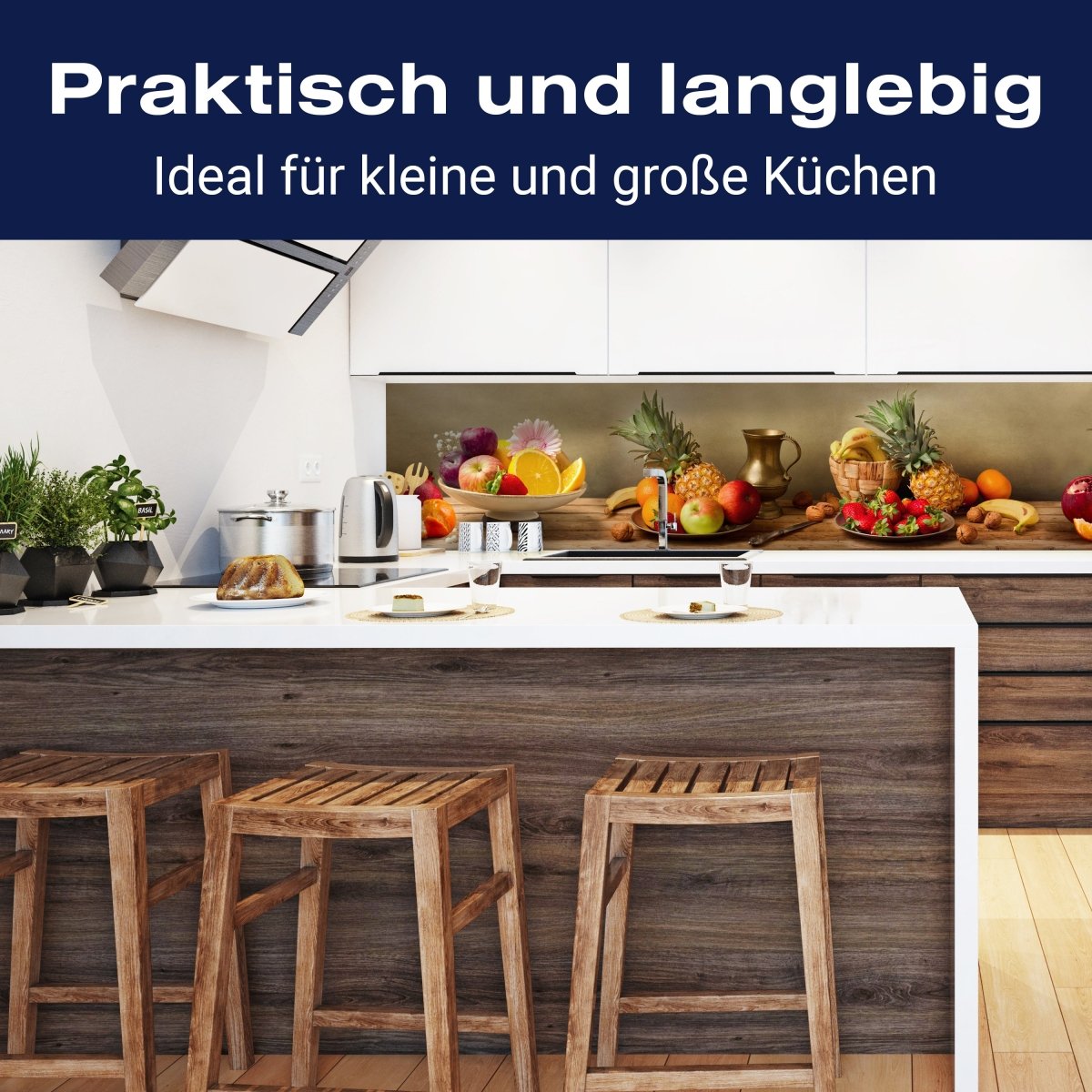 Küchenrückwand Obst Nüsse Erdbeeren Ananas Granatapfel M1180 entdecken - Bild 3 Küchenrückwand Obst Nüsse Erdbeeren Ananas Granatapfel M1180 entdecken - Bild 3