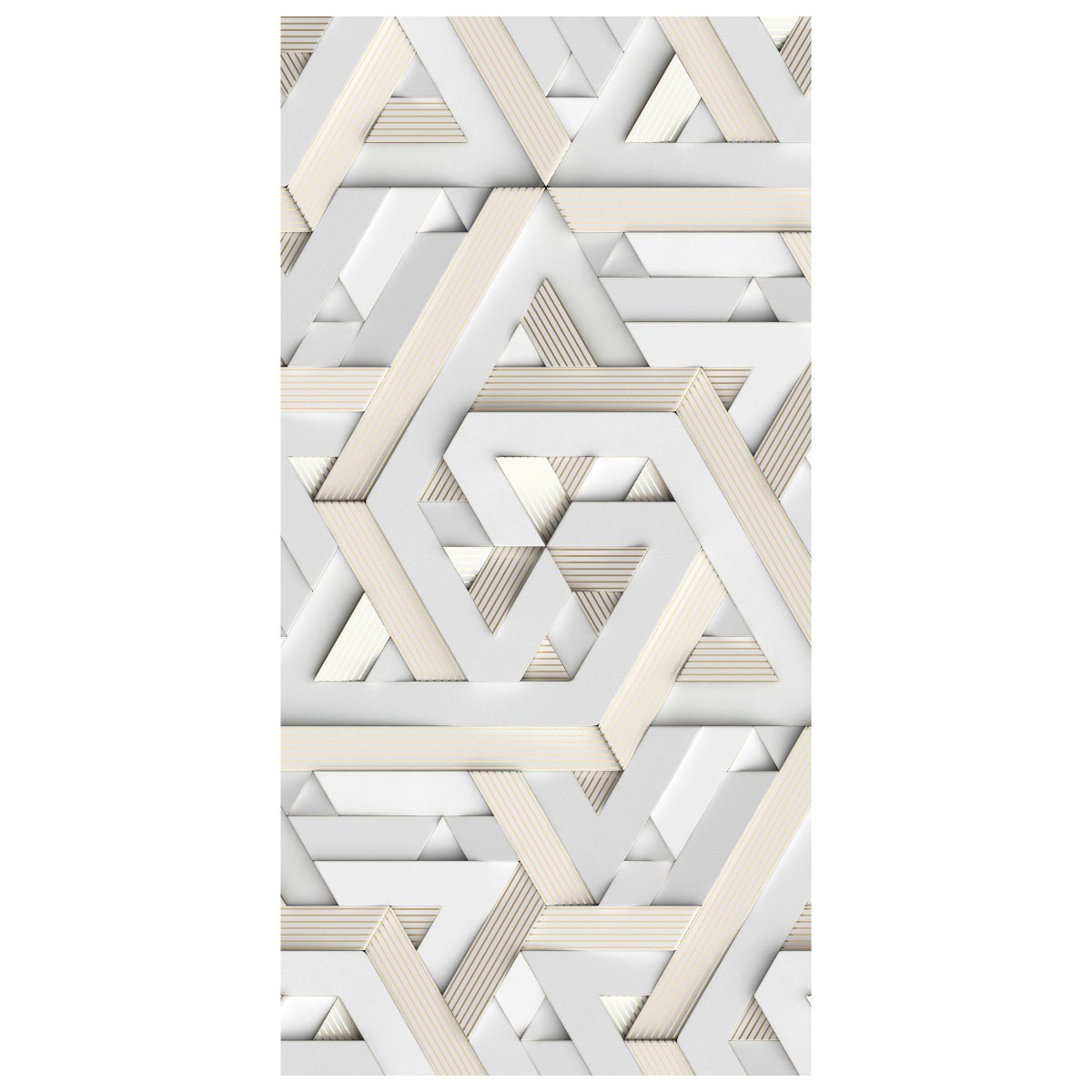 Türtapete Abstraktes Muster, Dreieck, Formen M1204 - Bild 2