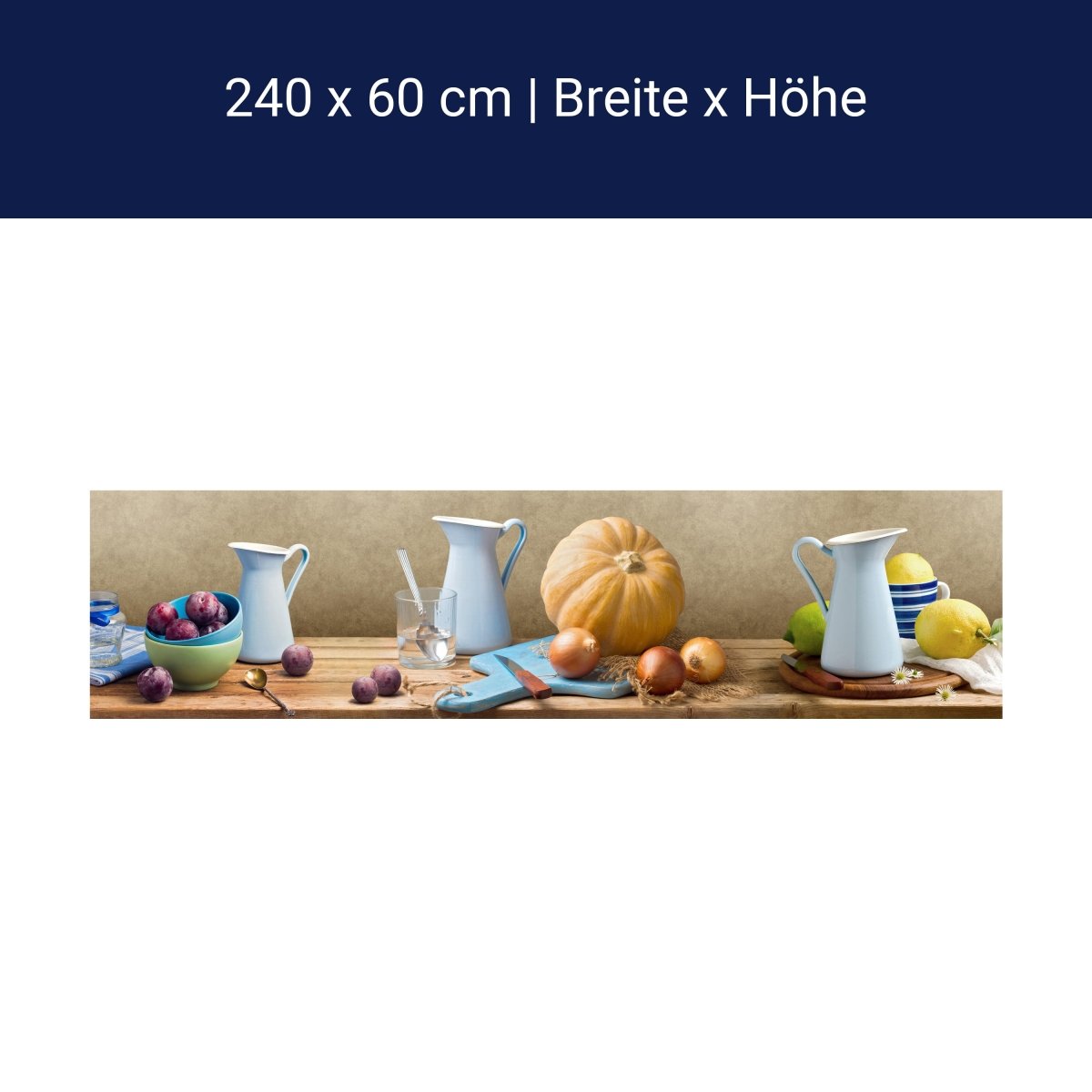 Küchenrückwand Collage Herbst Brett Holz M1219 Küchenrückwand Collage Herbst Brett Holz M1219