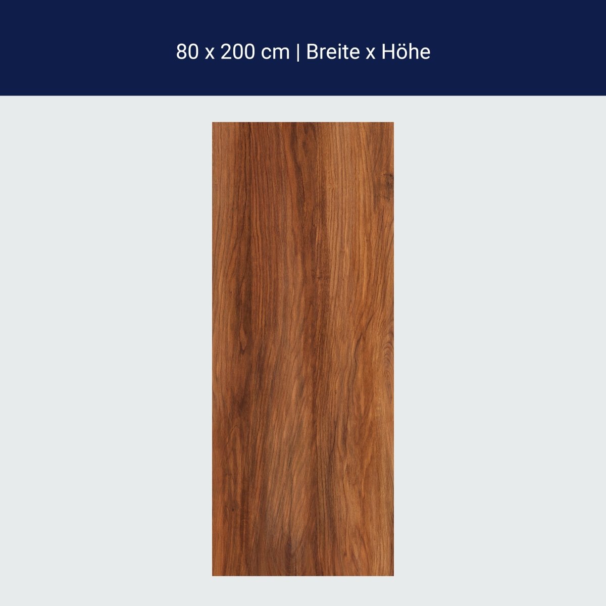Türtapete Holz Muster, Maserung, Braun, Massiv M1234