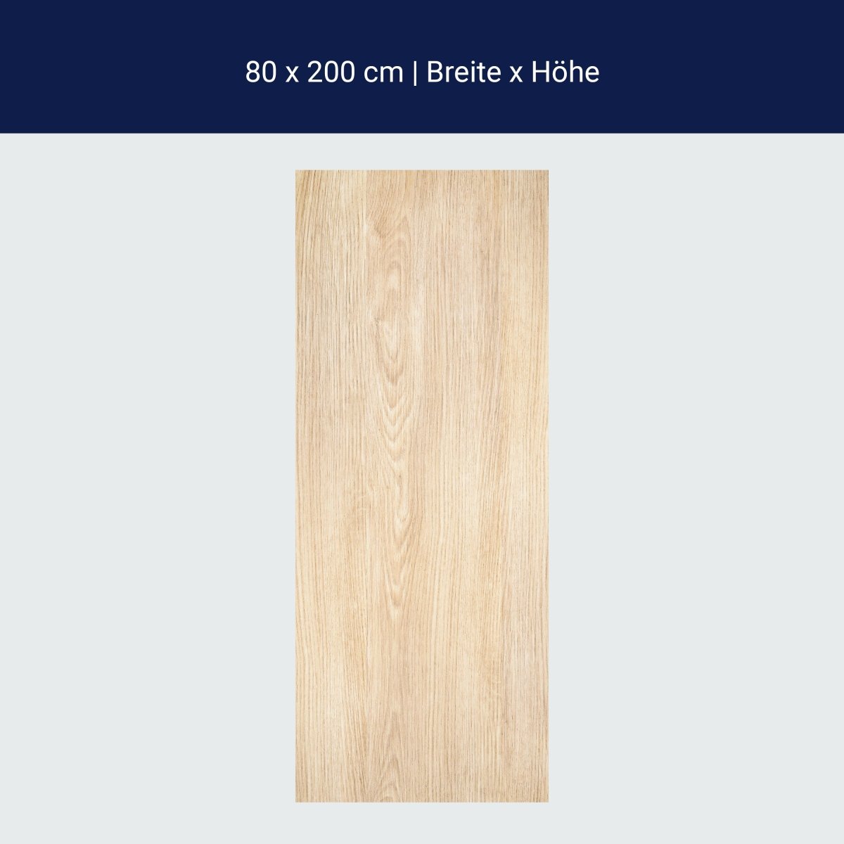 Türtapete helles Holz, Echtholz, braun, beige M1237