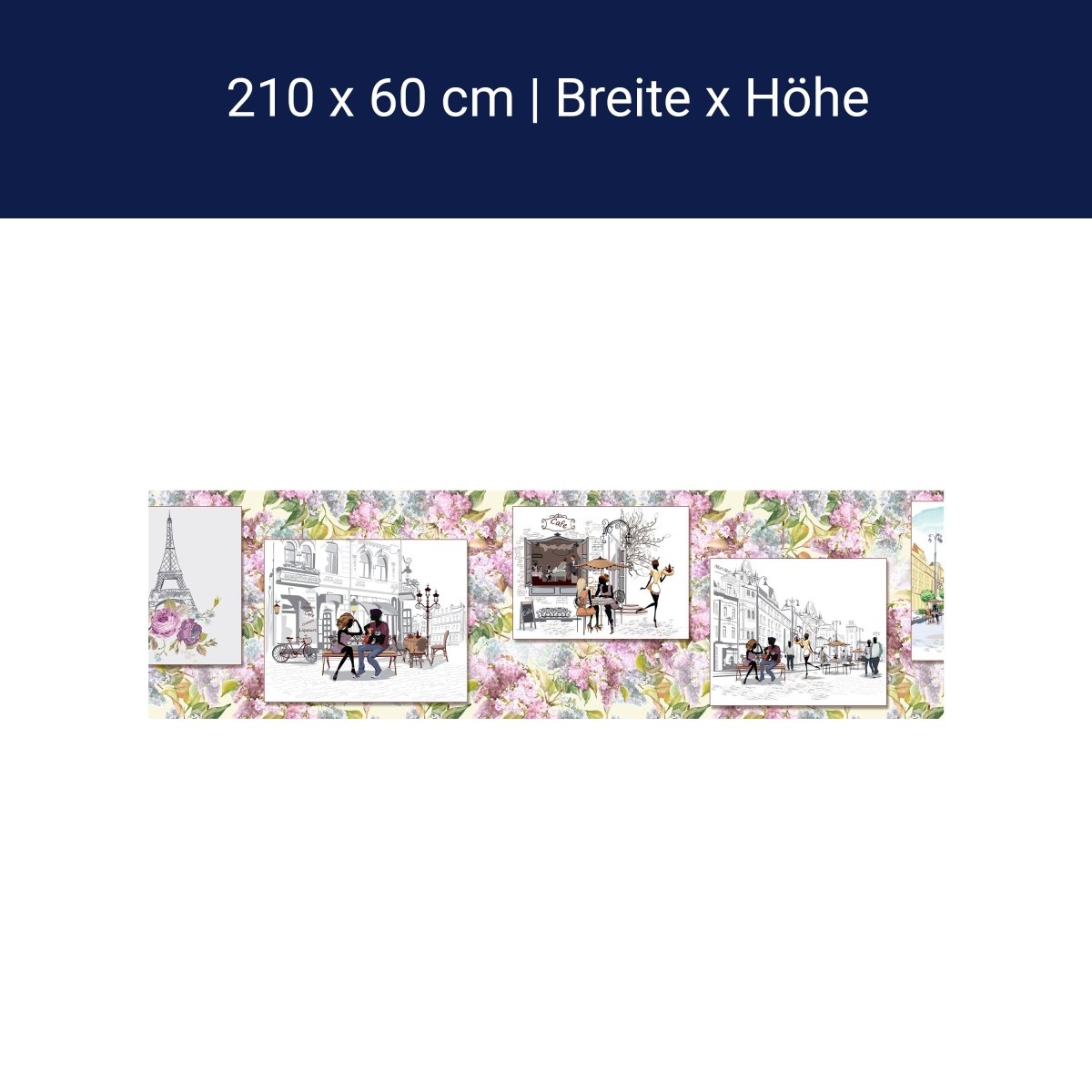 Küchenrückwand Frankreich Eifelturm Cafe Kaffee Popart M1358 Küchenrückwand Frankreich Eifelturm Cafe Kaffee Popart M1358