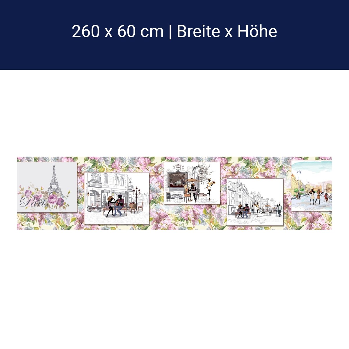 Küchenrückwand Frankreich Eifelturm Cafe Kaffee Popart M1358 Küchenrückwand Frankreich Eifelturm Cafe Kaffee Popart M1358