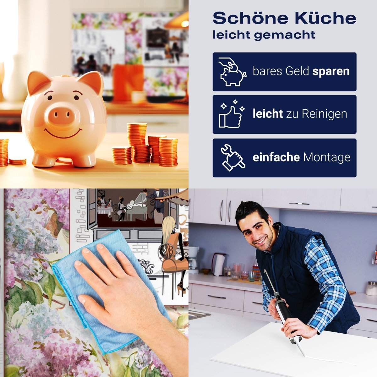 Küchenrückwand Frankreich Eifelturm Cafe Kaffee Popart M1358 entdecken - Bild 7 Küchenrückwand Frankreich Eifelturm Cafe Kaffee Popart M1358 entdecken - Bild 7