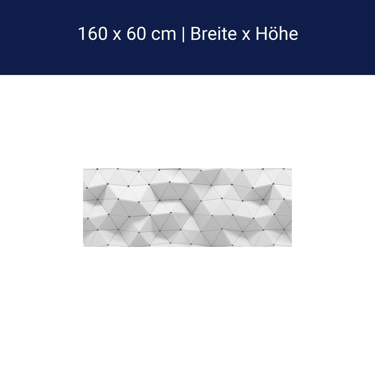 Küchenrückwand abstraktes geometrisches Muster M1430