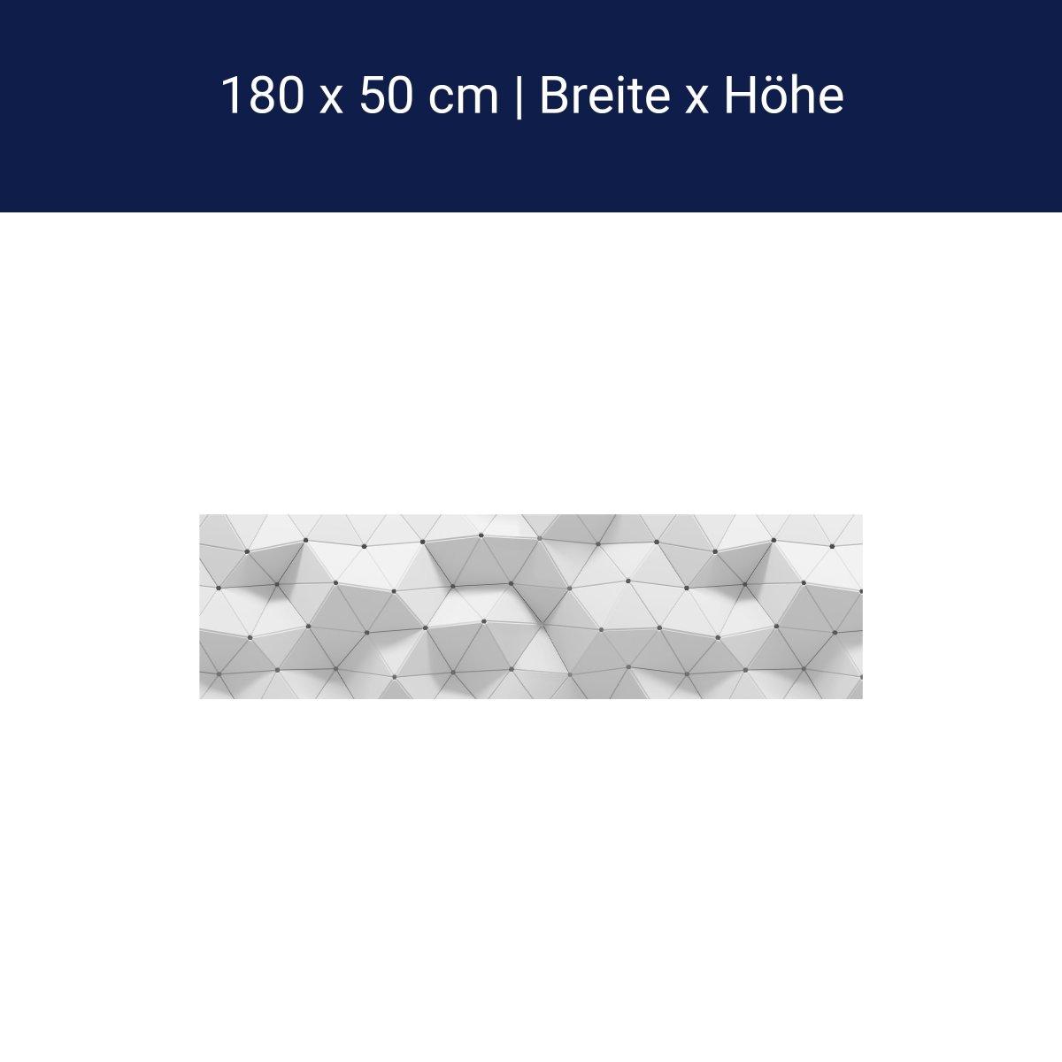 Küchenrückwand abstraktes geometrisches Muster M1430