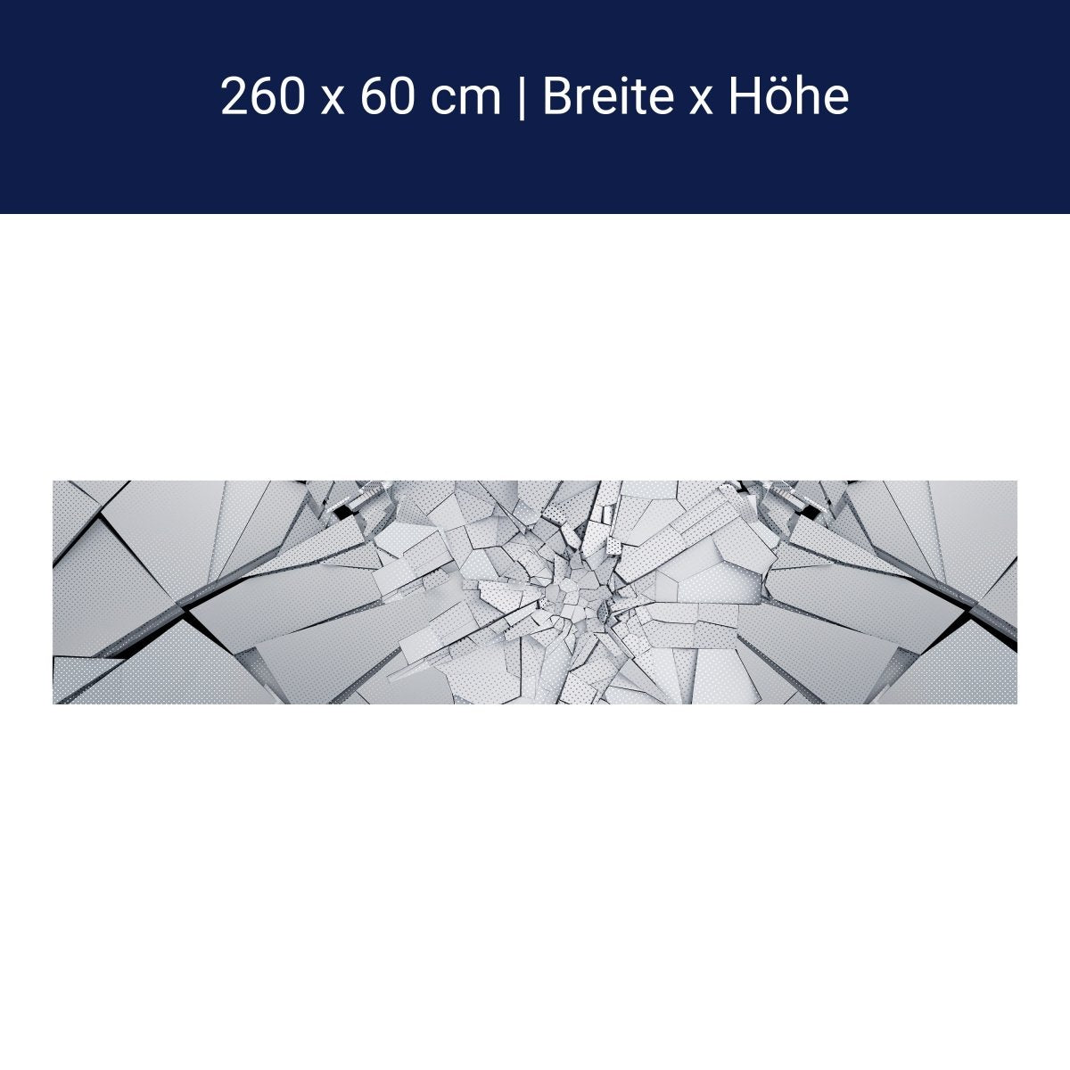 Küchenrückwand gebrochene geometrische Oberfläche M1434 Küchenrückwand gebrochene geometrische Oberfläche M1434