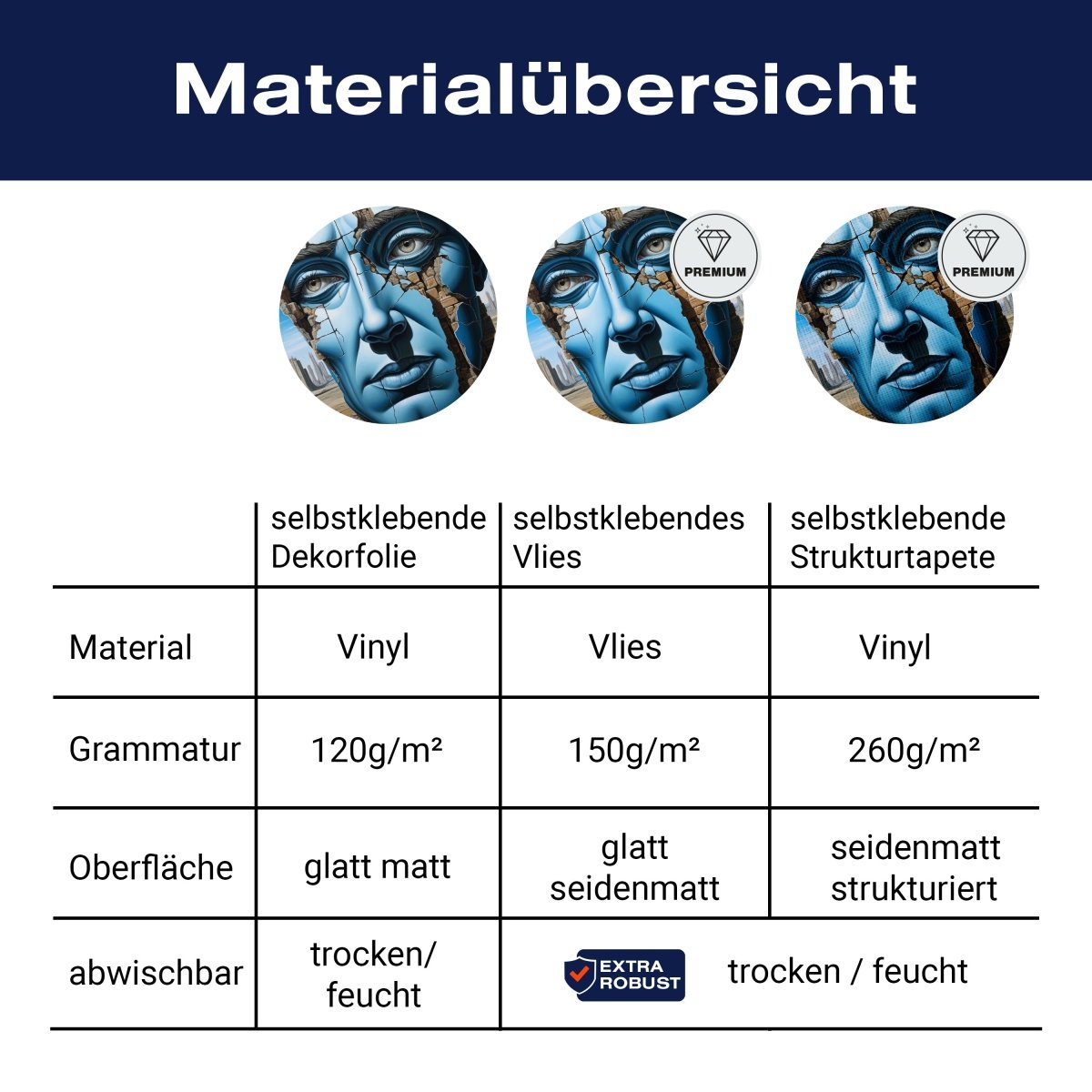 Türtapete Crazy Head M1521 - Bild 9