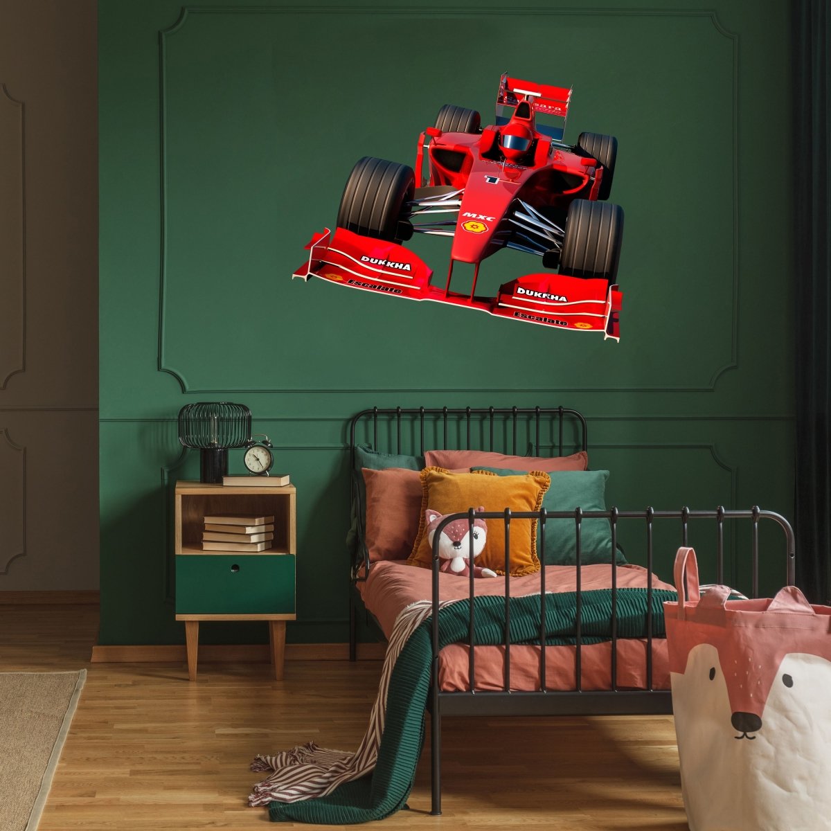 Wandsticker roter Formel 1 Wagen, Rennsport, Auto WS00000110 - Bild 2