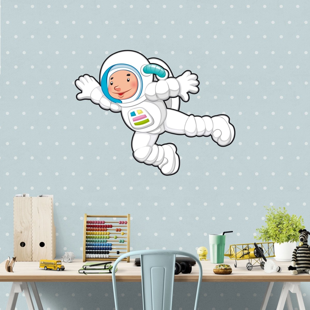 Wandsticker Astronaut im Weltall, Raumfahrt, Kinder WS00000123 - Bild 5