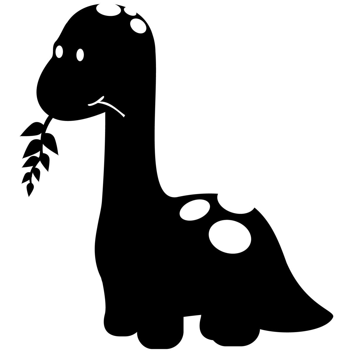 Wandtattoo kleiner Dino Brontosaurus WT00000048 entdecken - Bild 1