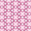 Papier peint cercles rétro motif rose M0101