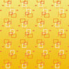 Fototapete Retrokästchen Gelb Muster M0106