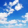 Wall mural sky with clouds M0271