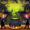 Wall mural nursery witches M0435
