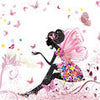Papiers peints chambre d'enfant Butterfly Fairy M0438