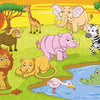 Fototapete Kinderzimmer Safari Tiere M0504