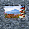 Wall mural 3D optics - Mount Fuji- Chureito Pagoda M0622