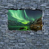 Wall mural 3D optics - Aurora Borealis Tromso M0634