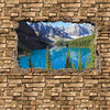 Photo murale 3D Lac Moraine Canada - Mur de pierre M0650