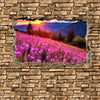 Wall mural 3D autumn in mountains - stone wall M0666