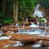 Fototapete Wasserfall im Wald, Thailand M0894