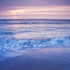 Papier peint Coucher de soleil romantique sur la plage M0895