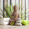 Fototapete Buddha und sauna M0962
