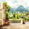 Wall Mural City View Mountains Terrace M1097