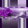 Wall Mural Violet Lily Abstract M1167