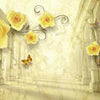 Wall Mural Yellow Cloth Roses M1249