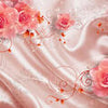 Wall Mural Roses Ornaments Pink M1253
