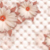 Wall mural flowers red M1361
