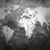 Wall Mural World Map Wall Grunge M1459