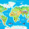 Wall Mural World Map 2 M1472