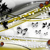 Wall Mural Butterfly Tendrils Yellow M1551