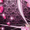Wall Mural Blossoms Pink Ornament M1596