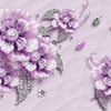 Papier peint Fleurs violettes M1647