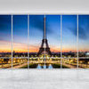 Wall mural 3D panorama Eiffel Tower night M1705